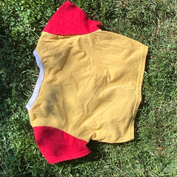 Color block cropped tee - Picture 2 of 2